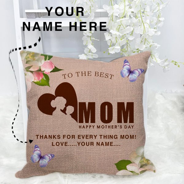 Terry Cotton Cozy Cushion For Mother's Day - Flowers to Nepal - FTN