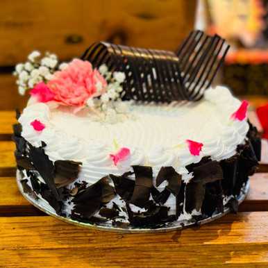 1 lb Black Forest Cake from Hotel Himalaya - Flowers to Nepal - FTN