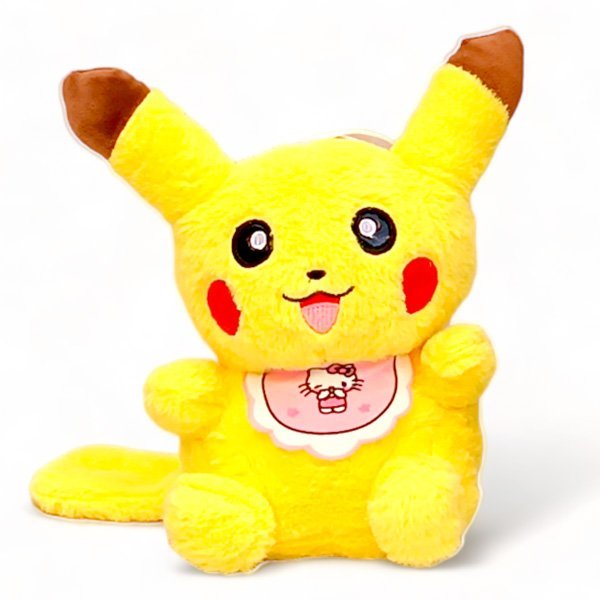 10" Adorable and Cuddly Pikachu Soft Toy - Flowers to Nepal - FTN