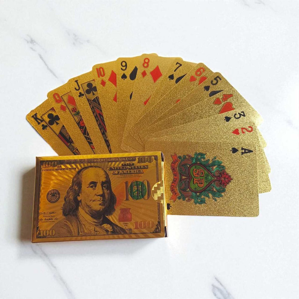 $100 Playing Cards - Flowers to Nepal - FTN