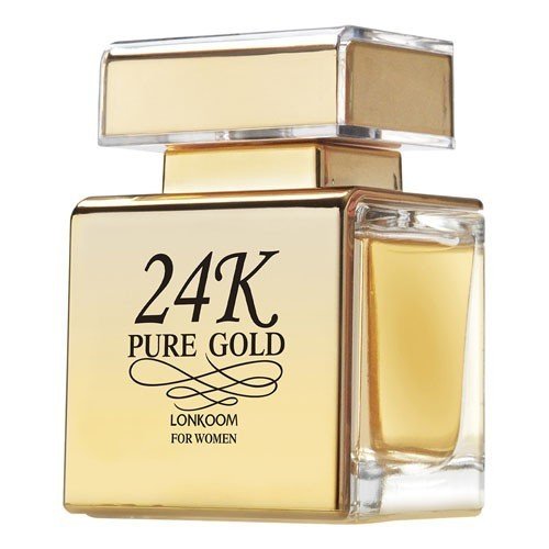 24K Pure Gold By Lonkoom 100ml Perfume For Women - Flowers to Nepal - FTN