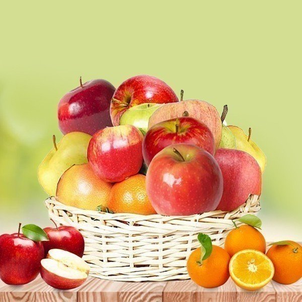 3kg+ Seasonal Fruit Medley healthy Basket - Flowers to Nepal - FTN