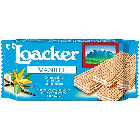 90g Loacker Crispy Wafers Vanille - Flowers to Nepal - FTN