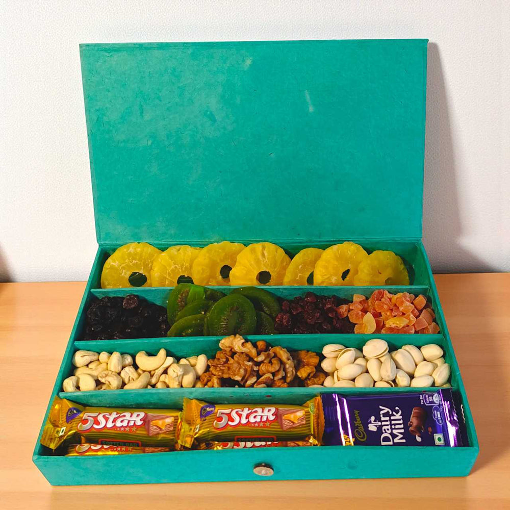 Festive Bhai Masala Gift with Nuts & Chocolates