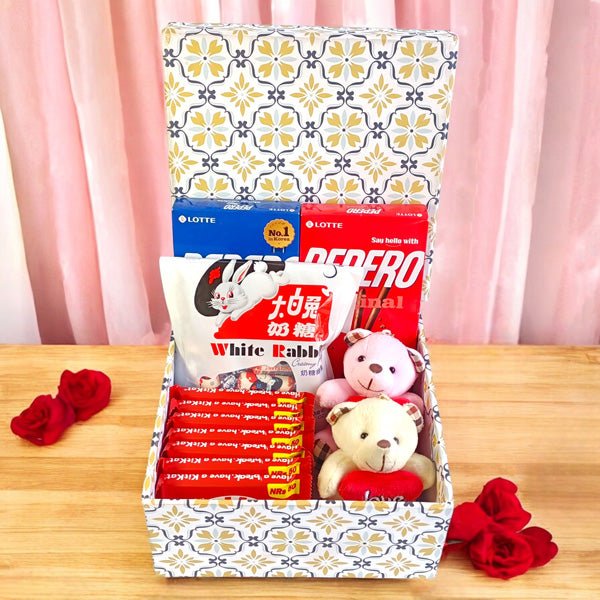 A Special Chocolate & Teddy Gift Box - Flowers to Nepal - FTN