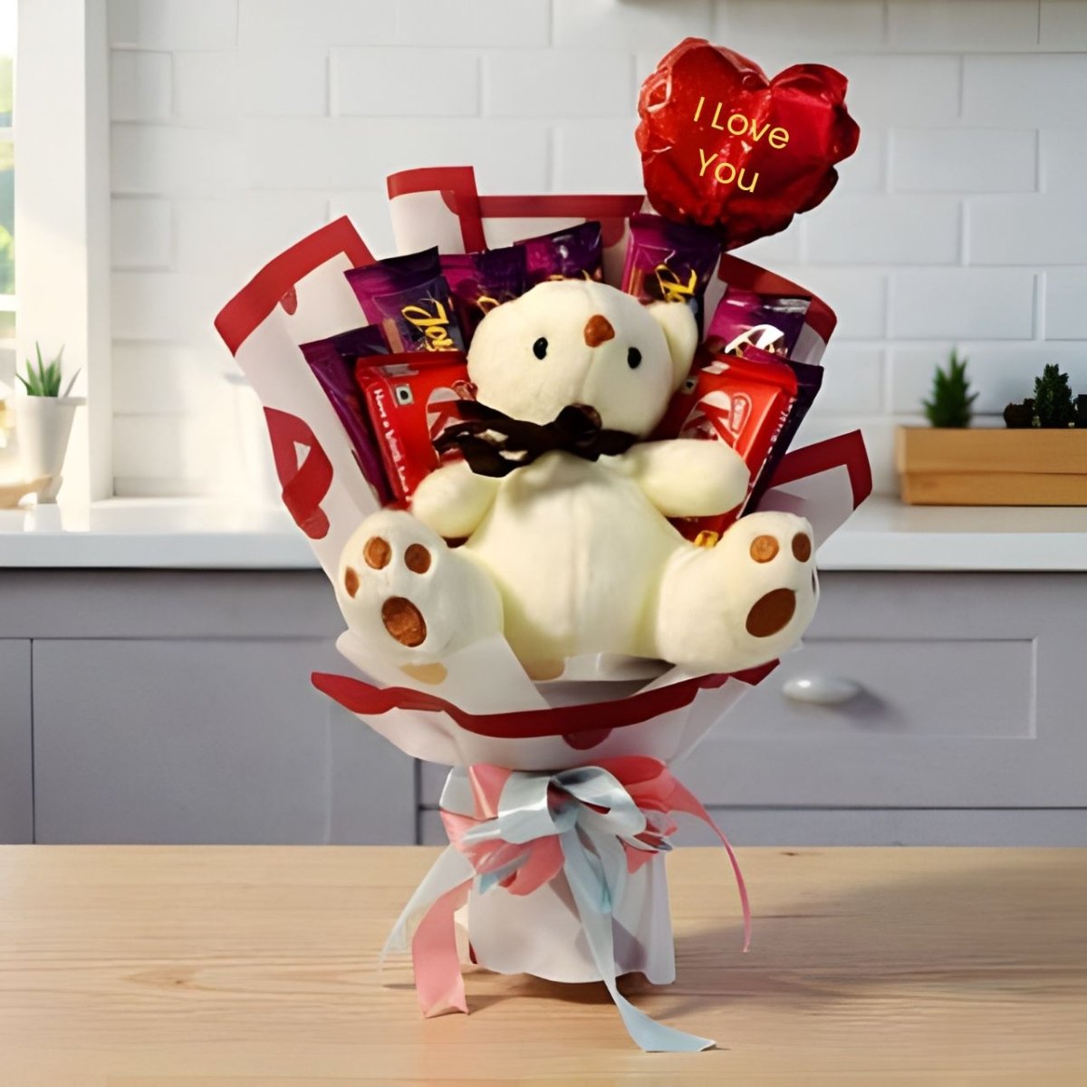 Adorable Surprise Gift Bouquet - Flowers to Nepal - FTN