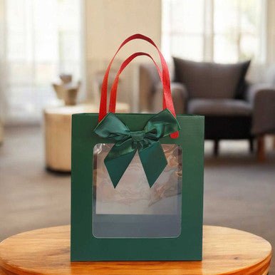 Adorable Teddy Charm, Crochet Rose & Treat Bag - Flowers to Nepal - FTN