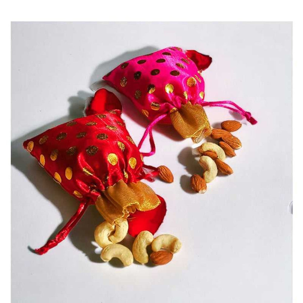 Almond & Cashew Net Pouch - Flowers to Nepal - FTN