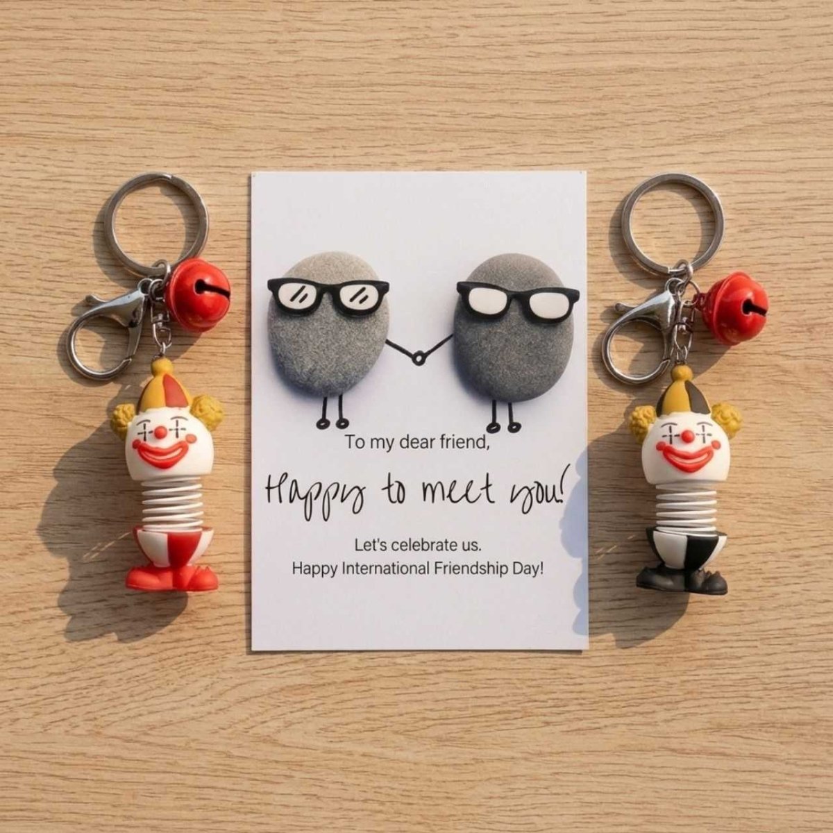 Anime Character Keychain Friendship Gift Combo - Flowers to Nepal - FTN