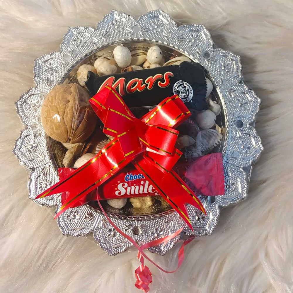 Assorted Bhai Masala Gift In Tray - Flowers to Nepal - FTN