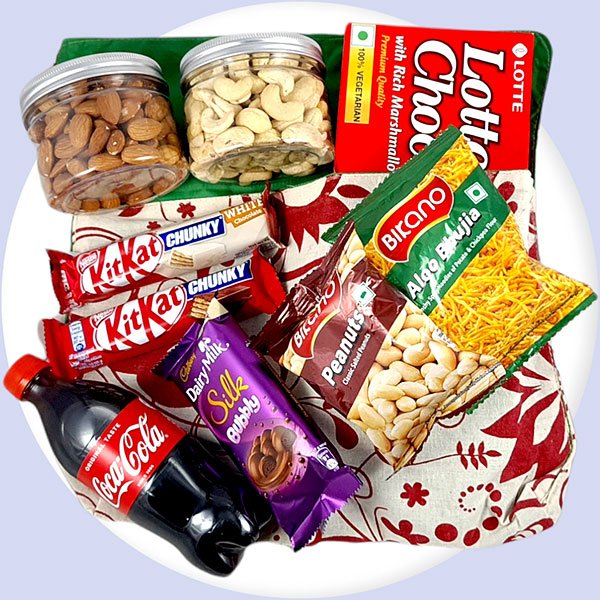 Assorted Snack Bag - 9 Items - Flowers to Nepal - FTN