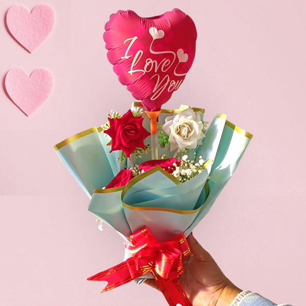 Balloon Beauty Bouquet - Flowers to Nepal - FTN