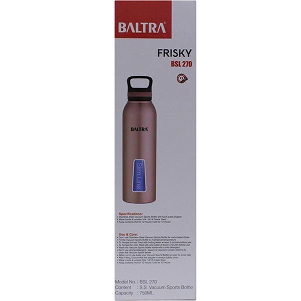 Baltra 750ml Insulated Sports Bottle – Double - Walled (BSL 270) - Flowers to Nepal - FTN