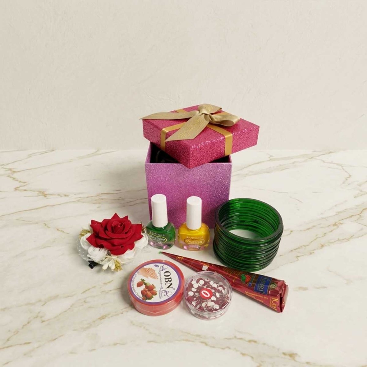 Bangles & Traditional Beauty Gift Set - Flowers to Nepal - FTN