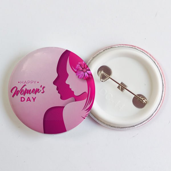 Beautiful Badge for Women's Day - Flowers to Nepal - FTN