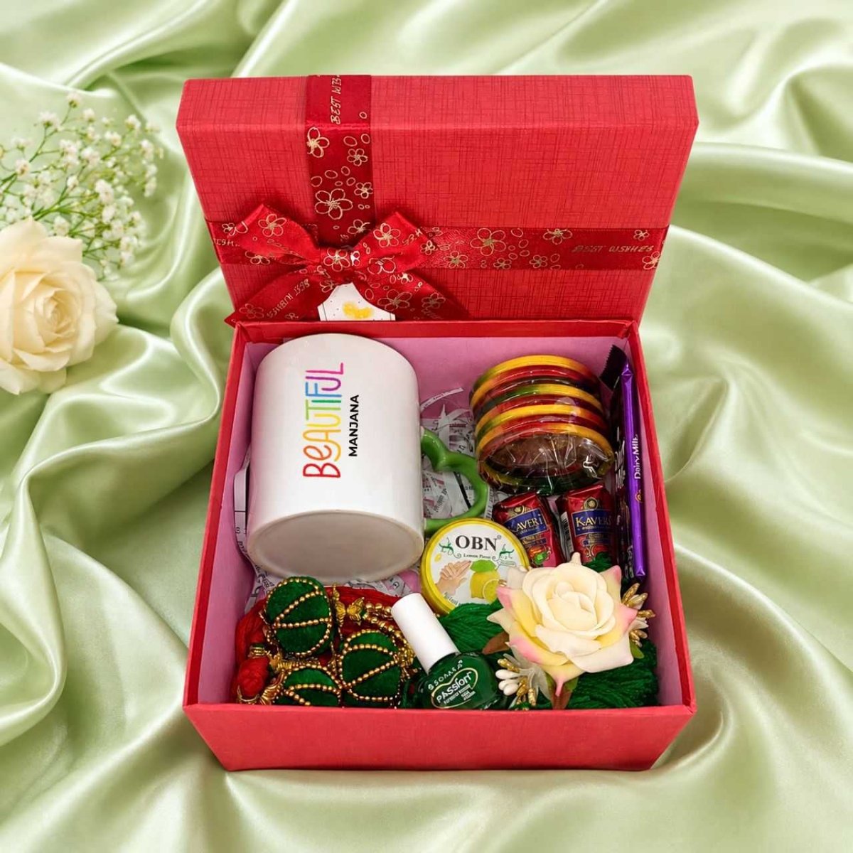 Beautiful Shringar Gift Box - Flowers to Nepal - FTN