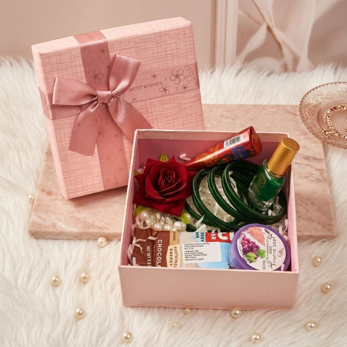 Beauty & Bloom Gift Box - Flowers to Nepal - FTN
