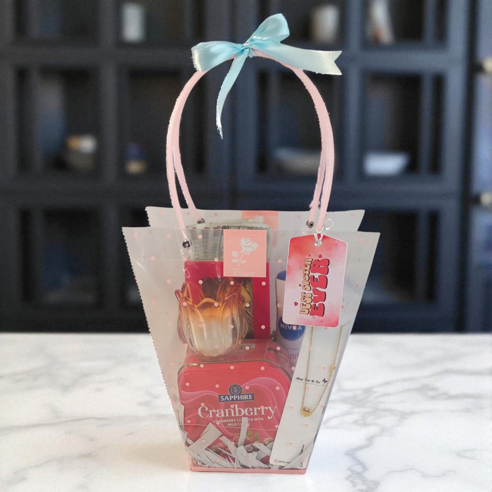 Beauty & Sagun Gift Set For Sister - Flowers to Nepal - FTN