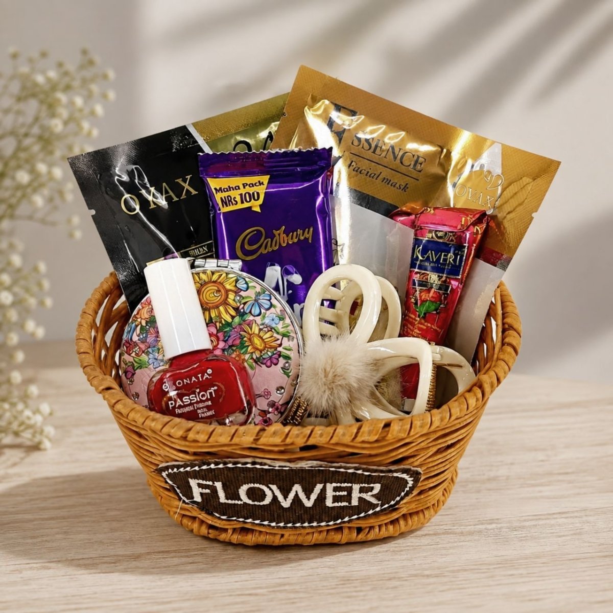 Beauty & Self-Care Gift Basket for Her - Flowers to Nepal - FTN