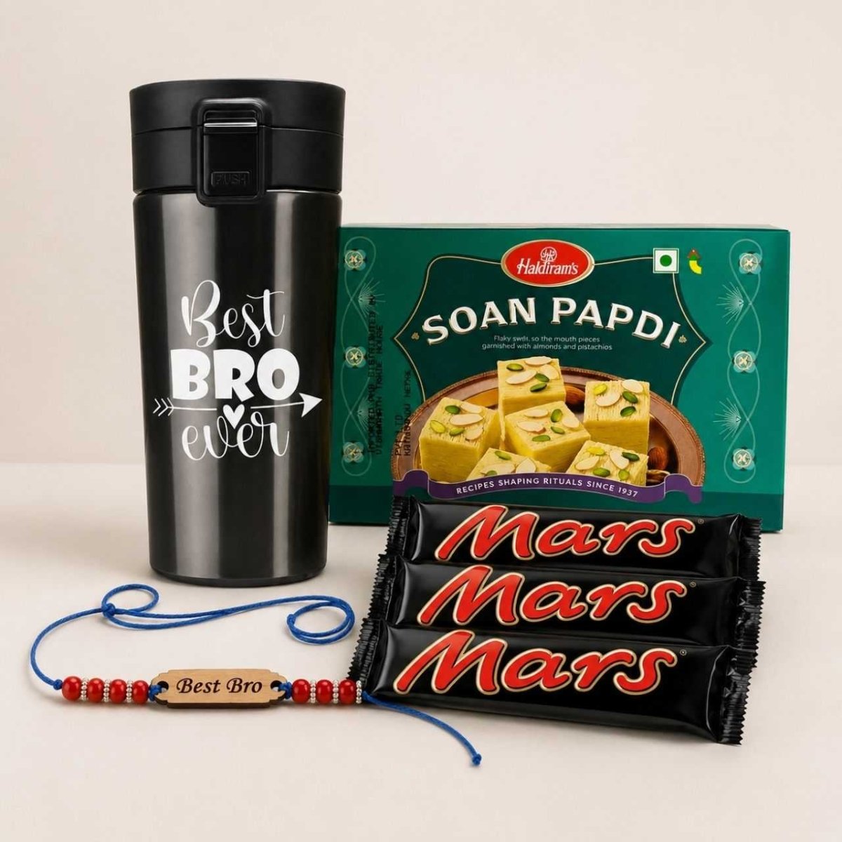 Best Bro Ever Rakhi Gift Hamper - Flowers to Nepal - FTN