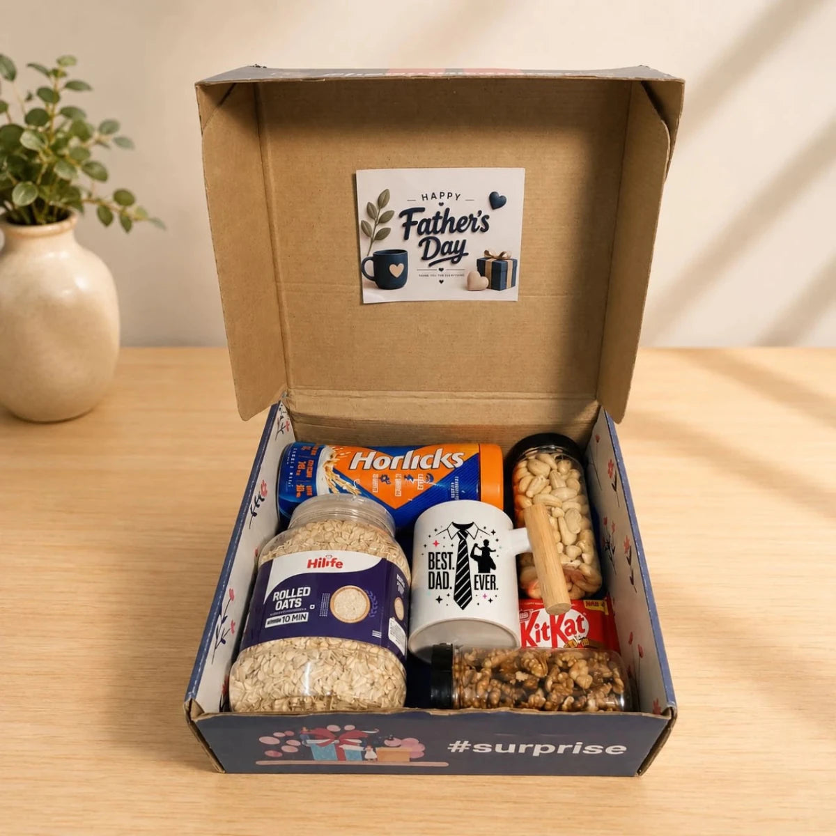 Best Dad Ever Personalized Wellness Gift Box - Flowers to Nepal - FTN