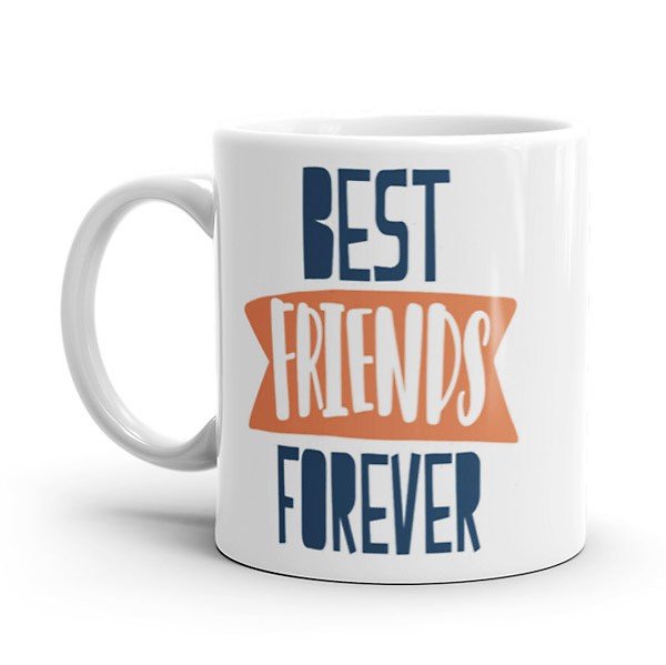 Best Friend Forever Ceramic Mug - Flowers to Nepal - FTN