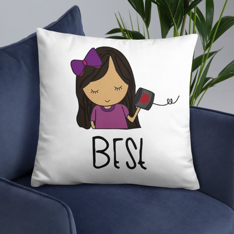 "Best Friends Forever" Printed Cushion Gift Set|3 Pieces - Flowers to Nepal - FTN