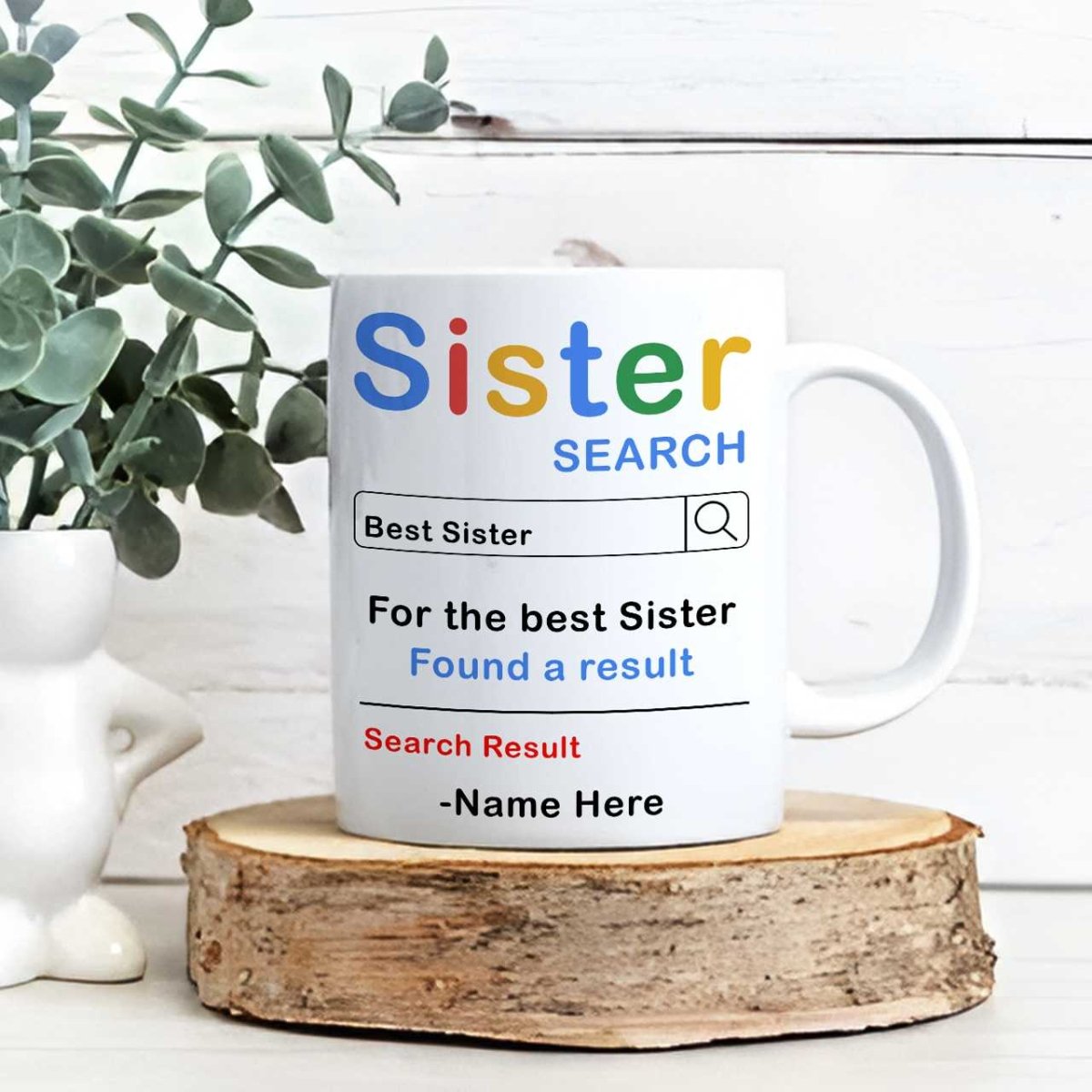 Best Sister Keepsake Mug - Flowers to Nepal - FTN