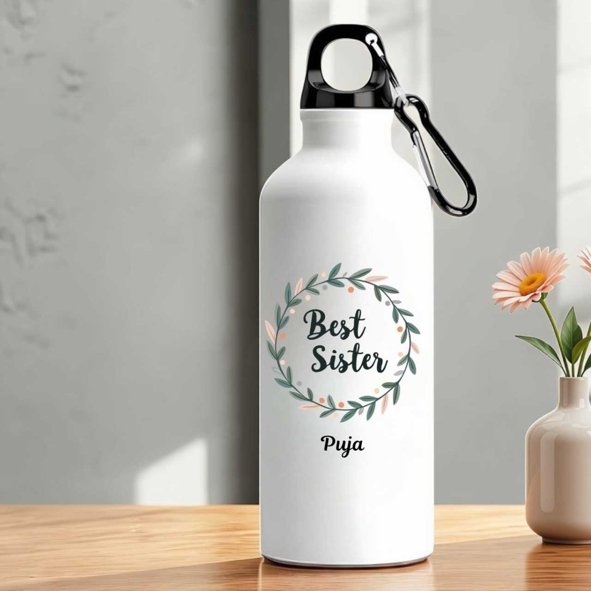 Best Sister Personalized Bottle - Flowers to Nepal - FTN