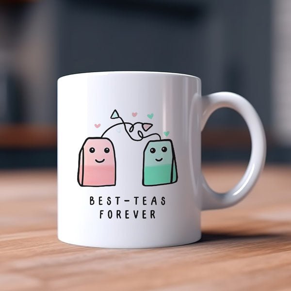 Best - Tears Forever Cute Themed Printed Mug - Flowers to Nepal - FTN