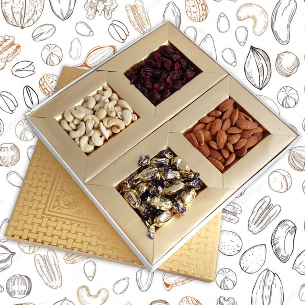 Bhai Maasala With Dry Nuts & Chocolate - Flowers to Nepal - FTN