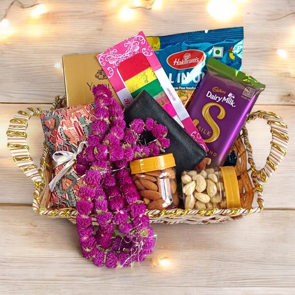 Bhai - Tika Celebration Gift Basket - Flowers to Nepal - FTN