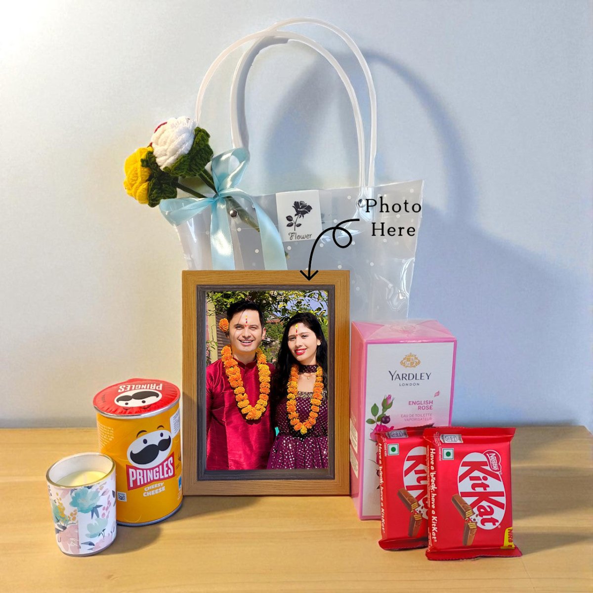 Bhai Tika Return Gift for Sister with Snacks - Flowers to Nepal - FTN