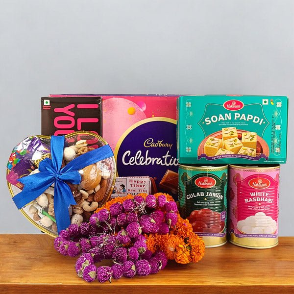 Bhai - Tika Sweets & Treats Delight - Flowers to Nepal - FTN