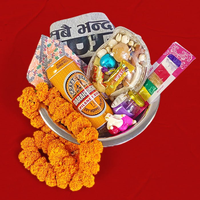 Bhaitika Essential Gift Hamper - Flowers to Nepal - FTN