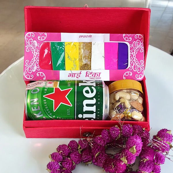 Bhaitika Fresh Festive Combo - Flowers to Nepal - FTN