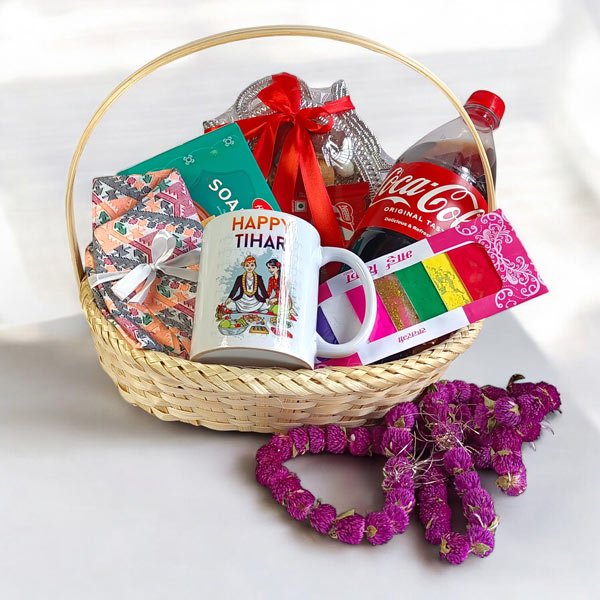 Bhaitika Joy Basket - Flowers to Nepal - FTN