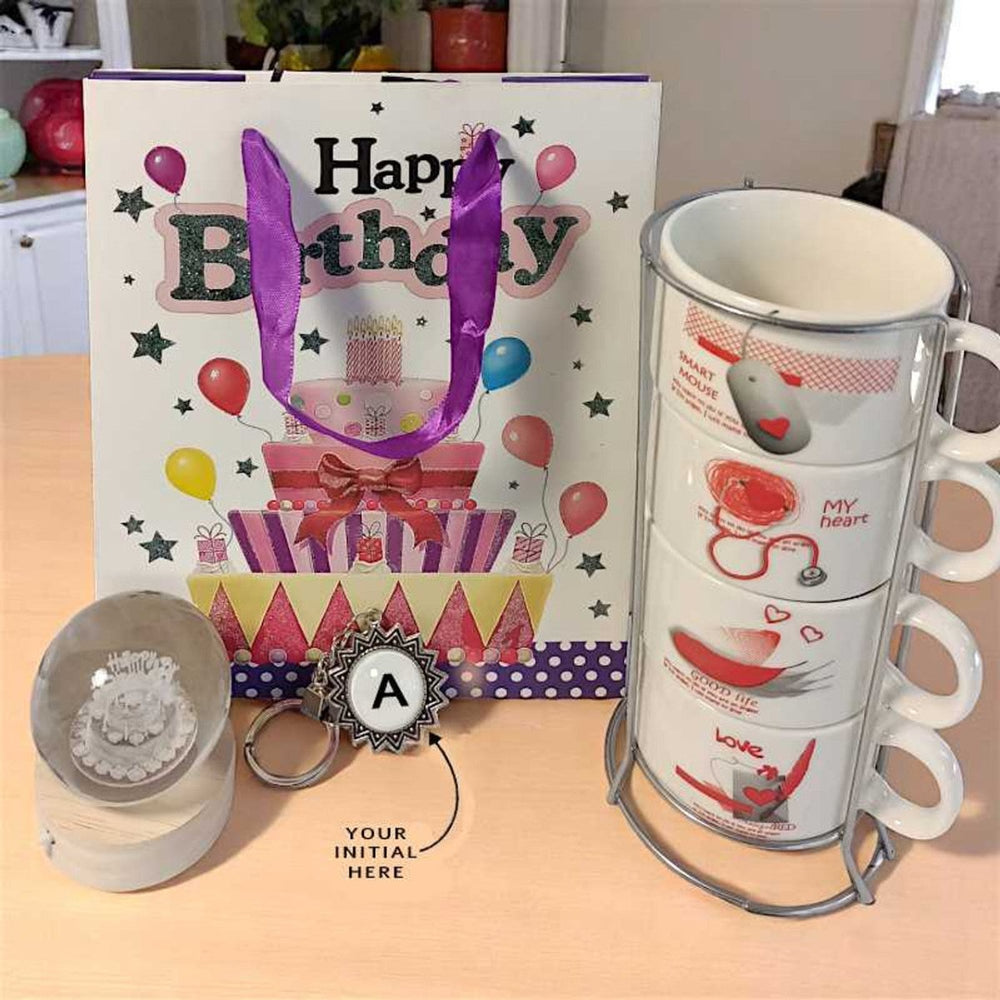 Birthday Gift & Mug Set - Flowers to Nepal - FTN