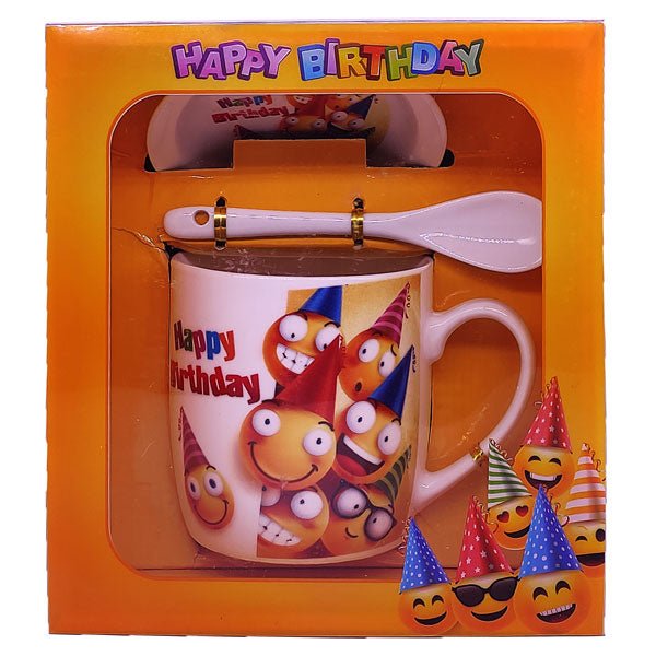 Birthday Themed Printed Birthday Ceramic Mug 3.5'' - Flowers to Nepal - FTN