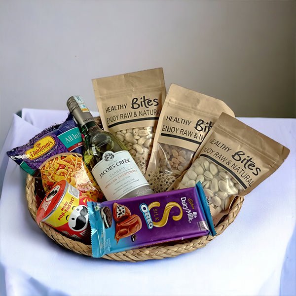 Blissful Snack Basket - Flowers to Nepal - FTN