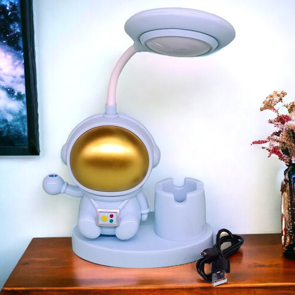 Blue LED Astronaut Lamp With Starry Glow Gift - Flowers to Nepal - FTN
