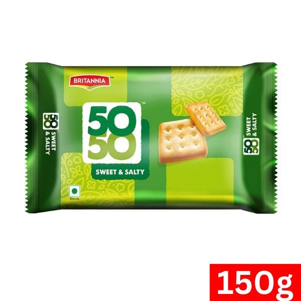Britannia 50 - 50 Crispy Biscuits Pack - Flowers to Nepal - FTN