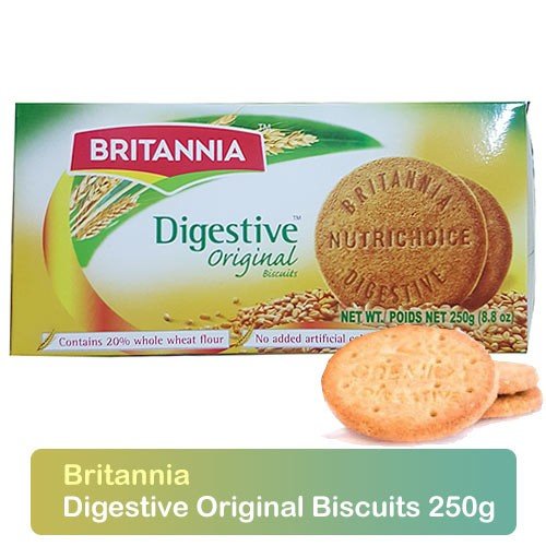 Britannia Digestive Original Biscuits 250g - Flowers to Nepal - FTN