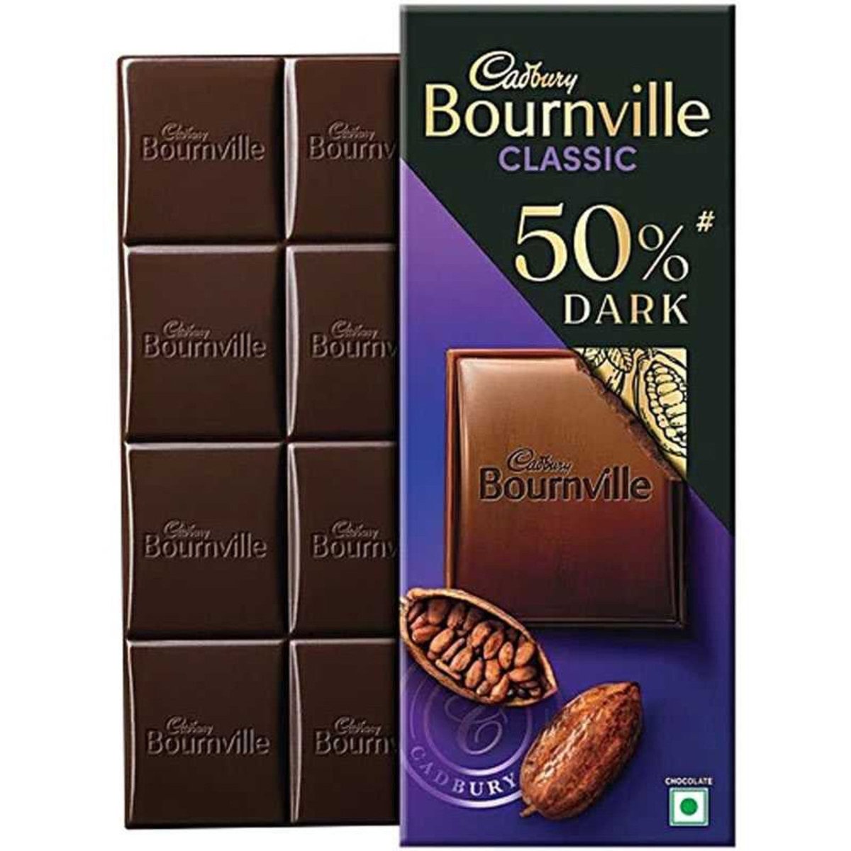 Cadbury Bournville Classic 50% Dark Chocolate 75G - Flowers to Nepal - FTN