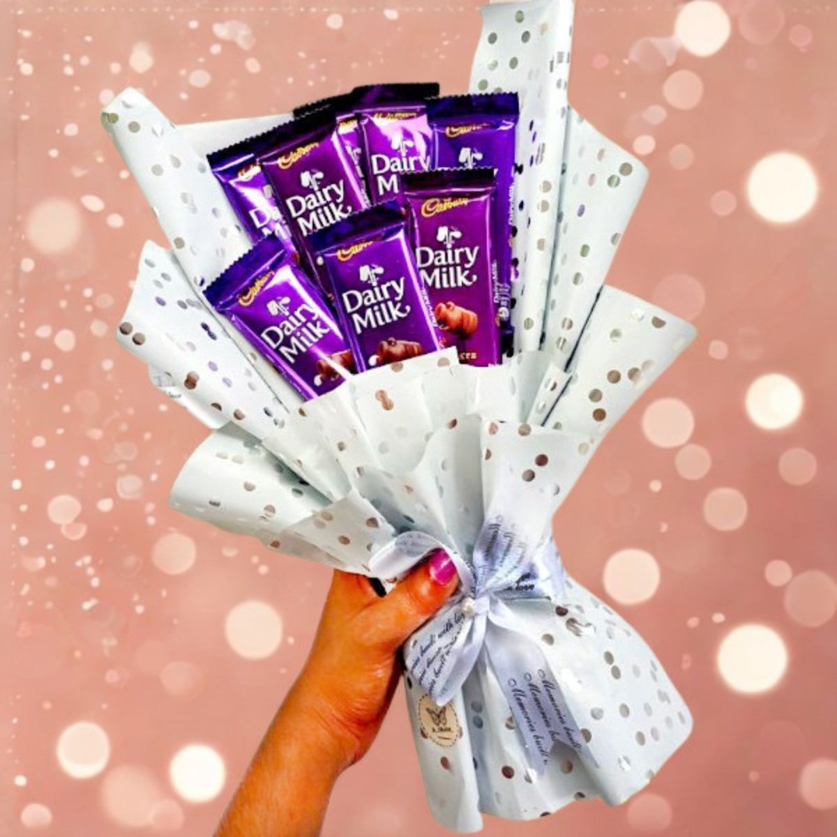 Cadbury Dairy Milk Chocolate Bouquet - Flowers to Nepal - FTN