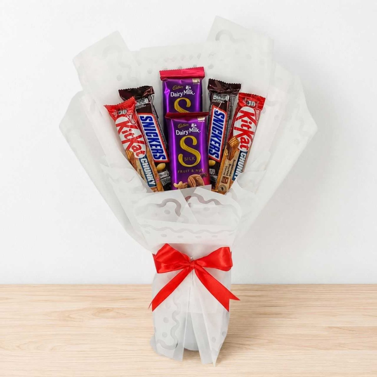 Cadbury, Snickers & KitKat Chocolate Bouquet - Flowers to Nepal - FTN