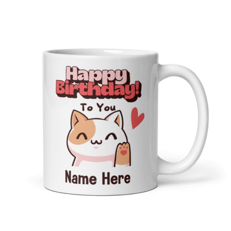 Celebrate with a Happy Birthday Mug for Someone Special - Flowers to Nepal - FTN