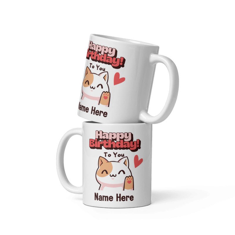 Celebrate with a Happy Birthday Mug for Someone Special - Flowers to Nepal - FTN