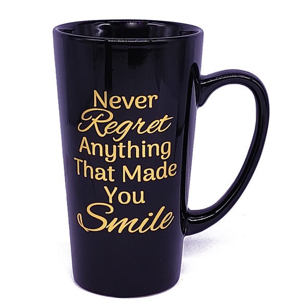 Ceramic Mug With Inspirational Print - Flowers to Nepal - FTN