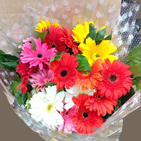 Charming Gerbera Mixed Bouquet - Flowers to Nepal - FTN